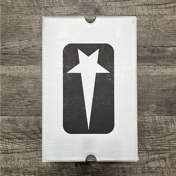 Rick Owens x Converse Black and White High-Top Sneakers - Picture 10 of 10